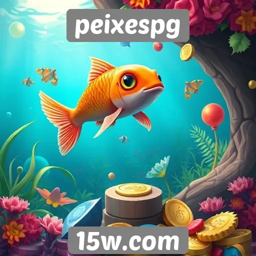 Variedade de jogos disponíveis em peixespg